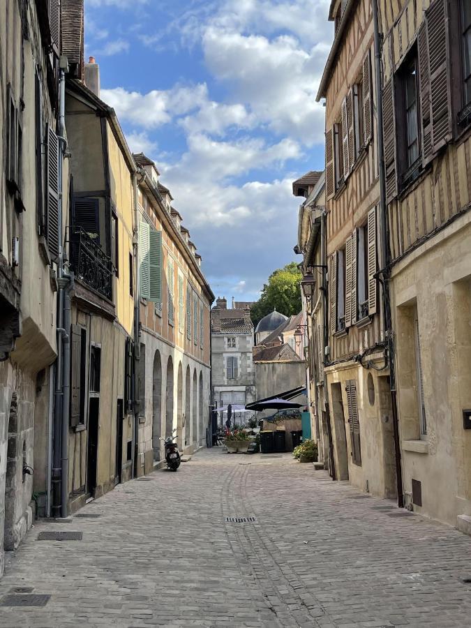 Appartement Le Coche D'Eau Auxerre Les Quais Eksteriør bilde
