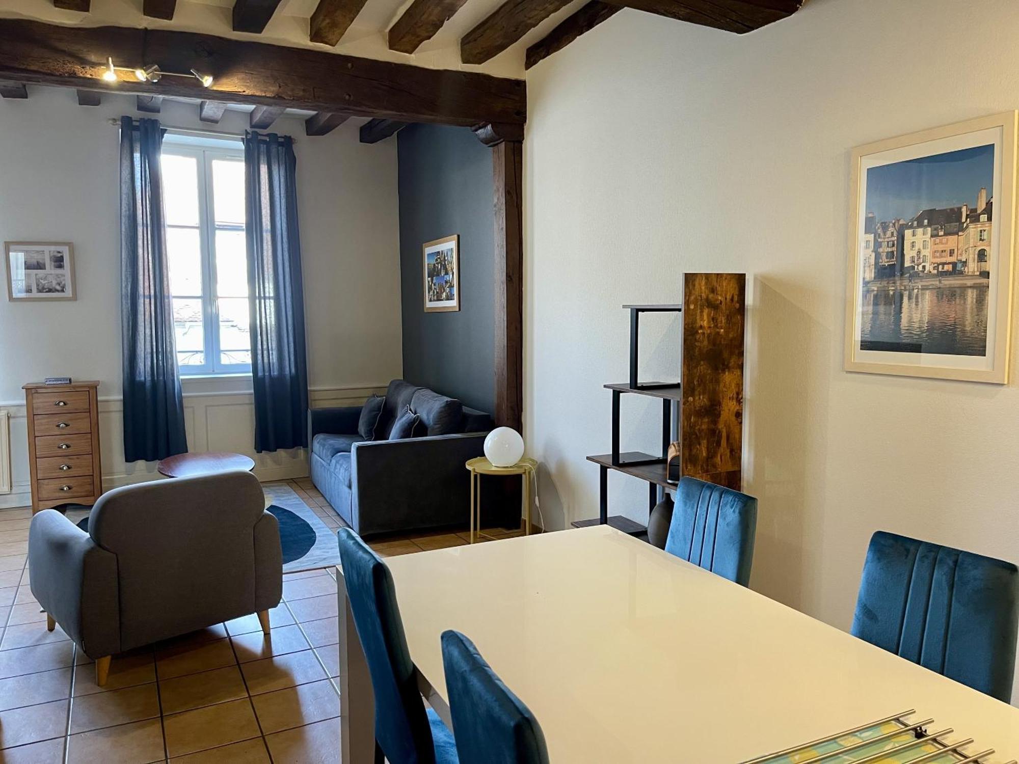 Appartement Le Coche D'Eau Auxerre Les Quais Eksteriør bilde