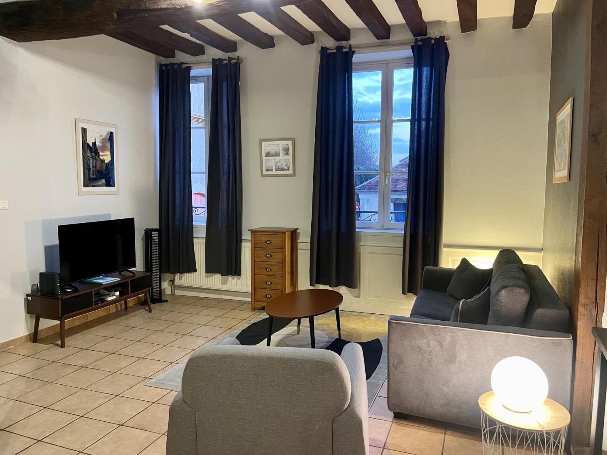Appartement Le Coche D'Eau Auxerre Les Quais Eksteriør bilde